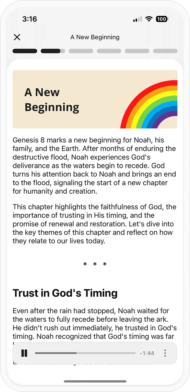 BibleBites App Quick Lessons